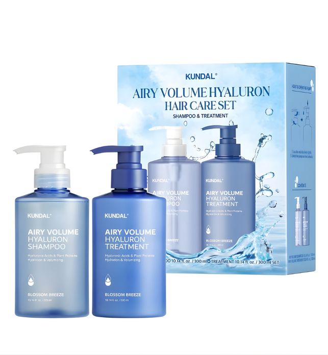 Airy Volume Hyaluron Edition (Shampoo 300ml + Treatment 300ml)
