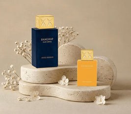 SHAGHAF OUD AZRAQ 75 ML + SHAGHAF VANILLA TOFFEE 25 ML