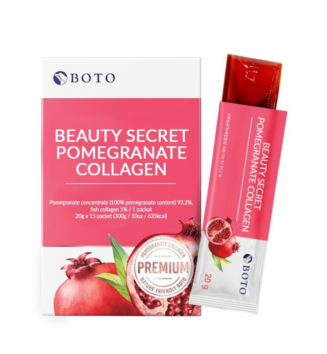 Beauty Secret Pomegranate Collagen - 20 g x 15 Sticks