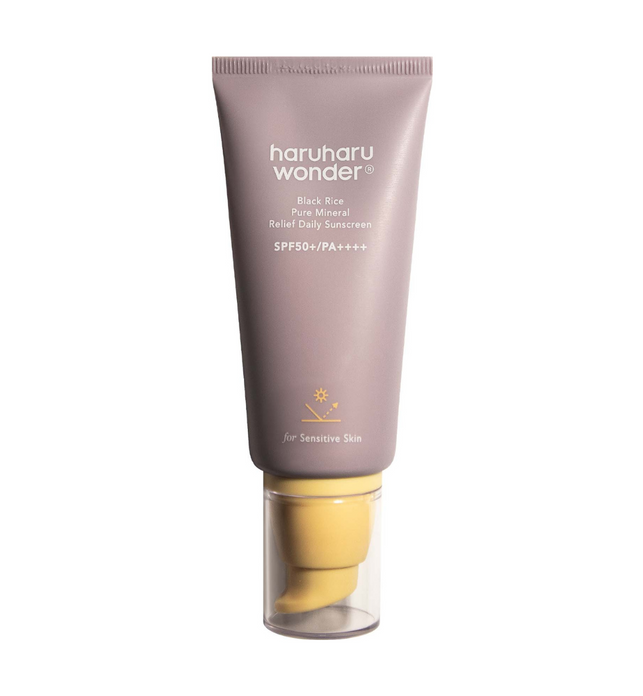 Black Rice Pure Mineral Relief Daily Sunscreen (SPF50+ PA++++) - 50 ml
