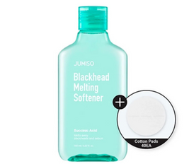 Blackhead Melting Softener & Cotton Pad Set - 2 Pcs