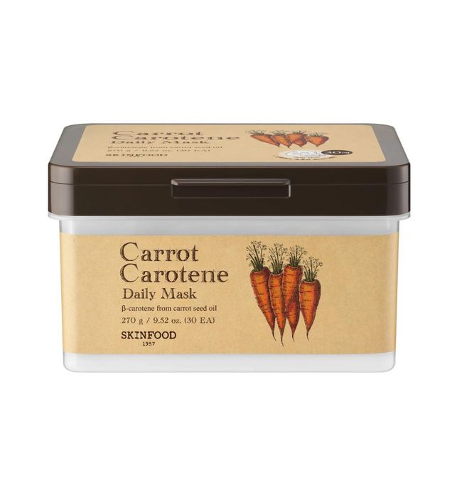 Carrot Carotene Daily Mask - 30 Sheets