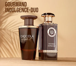 Gourmand Indulgence Combo (Double Espresso, Chocola Addict)