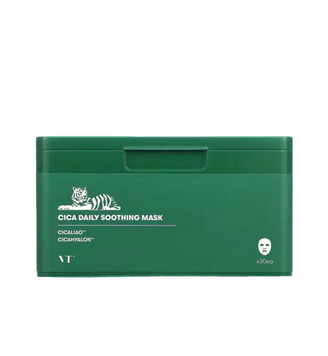 Cica Daily Soothing Mask - 30 Sheets