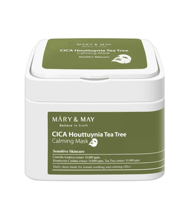 Cica Houttuynia Tea Tree Calming Mask - 30 sheets