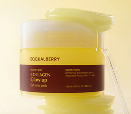 Collagen Glow Up Gel Toner Pads - 60 Pads
