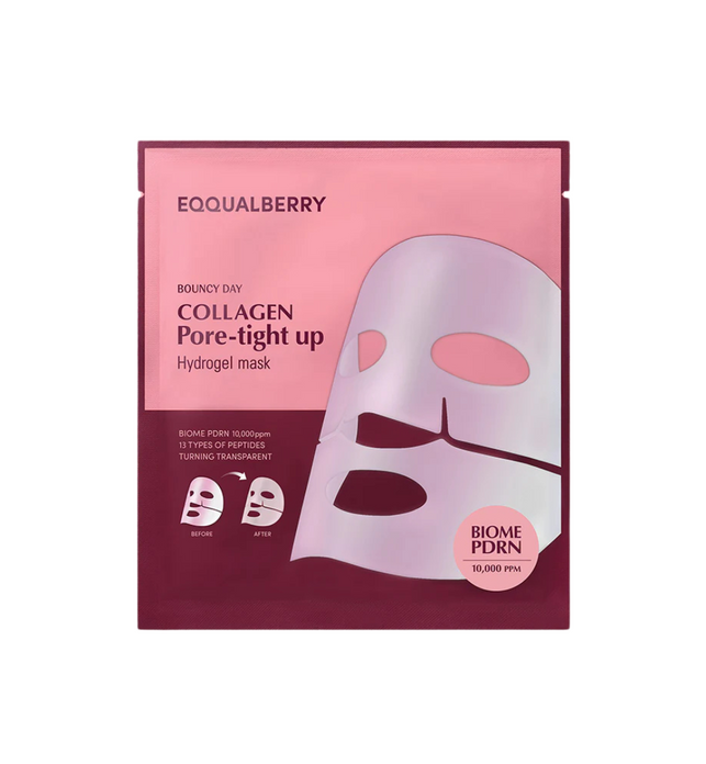 Collagen Pore-Tight Up Hydrogel Mask Set - 4 Sheet Masks