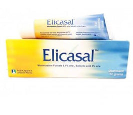 Elicasal Ointment  Mometasone 0.1% Salicyclic Acid 5%, 30g