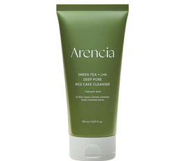 Green Tea + LHA Deep Pore Rice Cake Cleanser - 150 g
