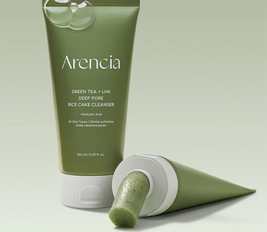 Green Tea + LHA Deep Pore Rice Cake Cleanser - 150 g