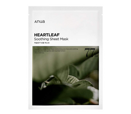 Heartleaf 77% Soothing Sheet Mask - 1 Sheet Mask