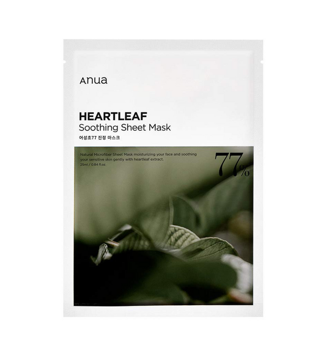 Heartleaf 77% Soothing Sheet Mask - 1 Sheet Mask