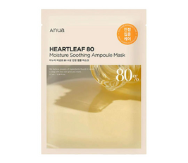 Heartleaf 80 Moisture Soothing Ampoule Mask - 1 Sheet Mask