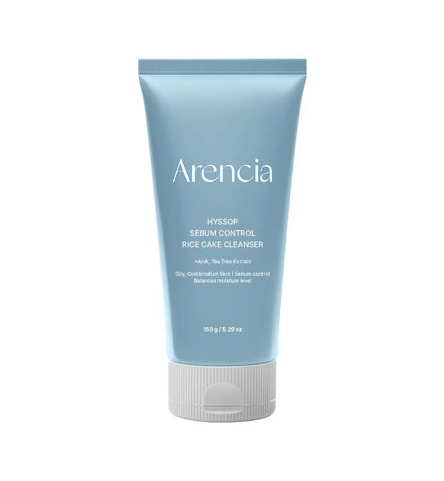 Hyssop Sebum Control Rice Cake Cleanser - 150g