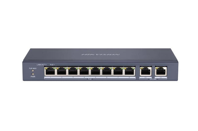 DS-3E0310P-E/M
8 Port Fast Ethernet Unmanaged PoE Switch