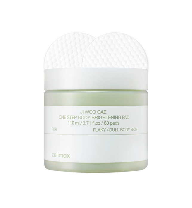 JIWOOGAE One Step Body Brightening Pad - 60 Pads