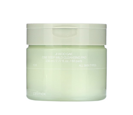 JIWOOGAE One Step Mild Cleansing Pad - 60 Pads