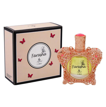 Khadlaj Farasha Concentrated Perfume Oil For Unisex, 28ML