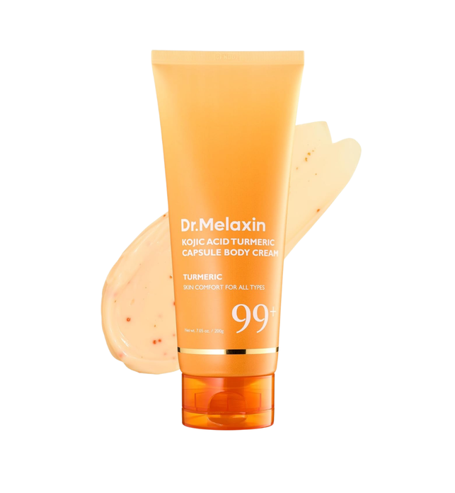 Kojic Acid Turmeric Capsule Body Cream - 200 g