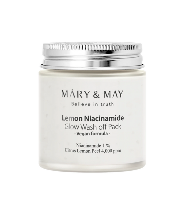 Lemon Niacinamide Glow Wash off Pack - 125g