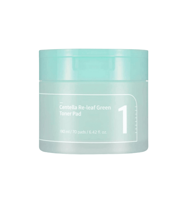 No. 1 Centella Re-leaf Green Toner Pad - 70 pads