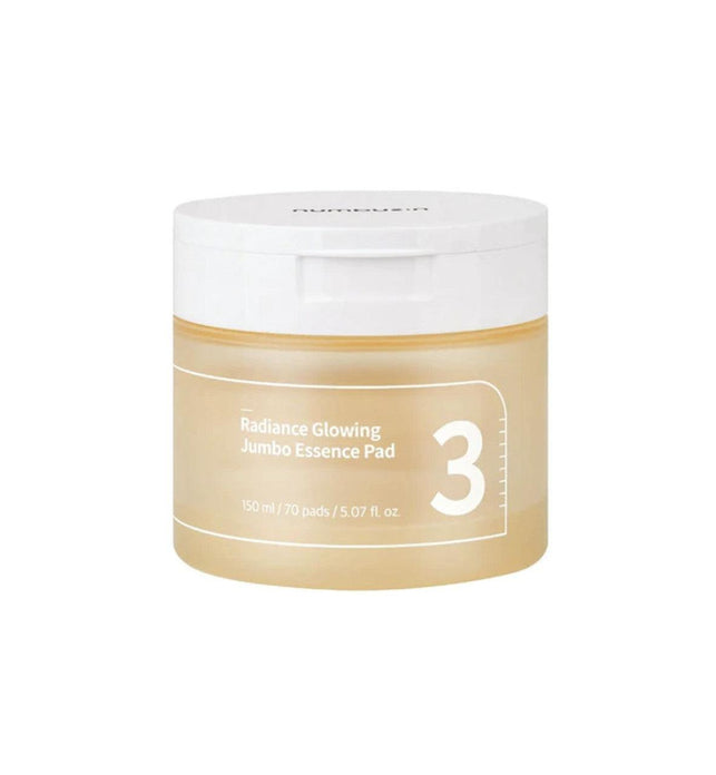 No.3 Radiance Glowing Jumbo Essence Pad - 70 Pads