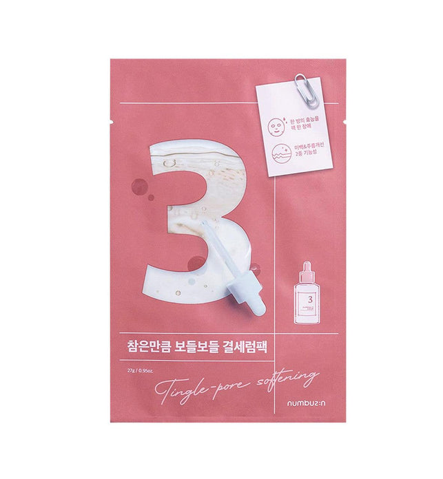 No. 3 Tingle-Pore Softening Sheet Mask - 1 Sheet Mask