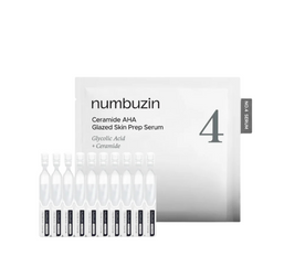 No.4 Ceramide AHA Glazed Skin Prep Serum - 1.3 ml x 10