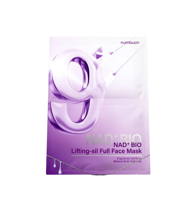 No. 9 NAD Bio Lifting-Sil Full Face Mask - 4 Sheet Masks