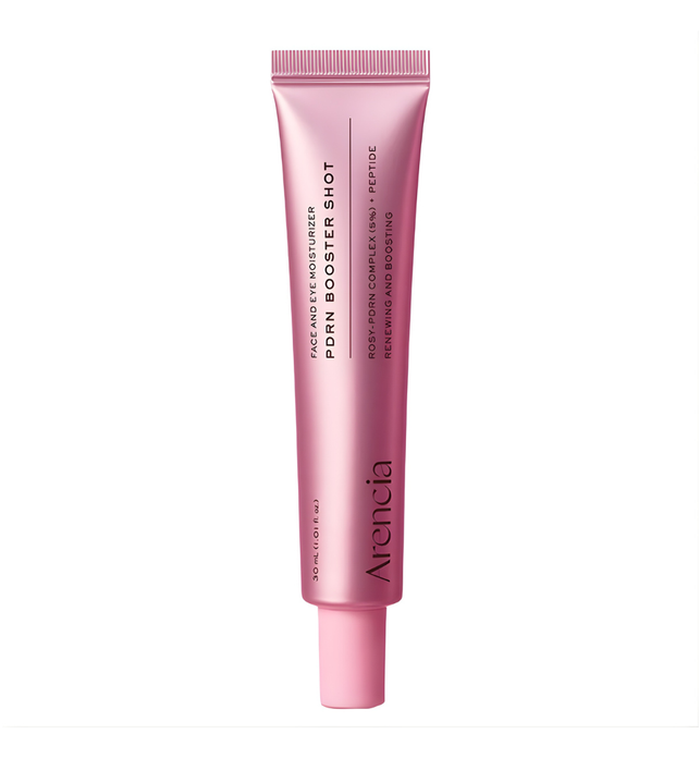 Arencia PDRN Booster Shot Serum, Rosy-PDRN & Peptides for Glowy, Healthy Skin, 30ml