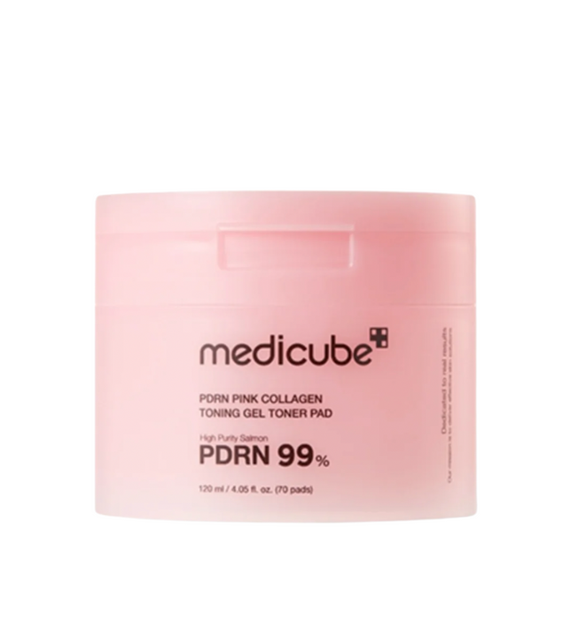 PDRN Pink Collagen Toning Gel Toner Pad - 70 Pads