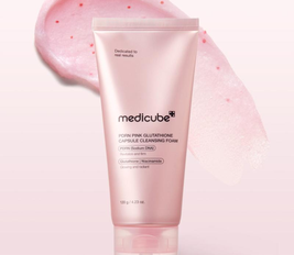 PDRN Pink Glutathione Capsule Cleansing Foam - 120 g