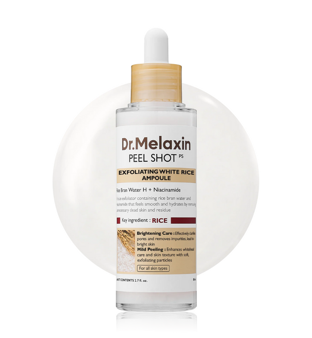 Peel Shot Exfoliant White Rice Ampoule - 80 ml