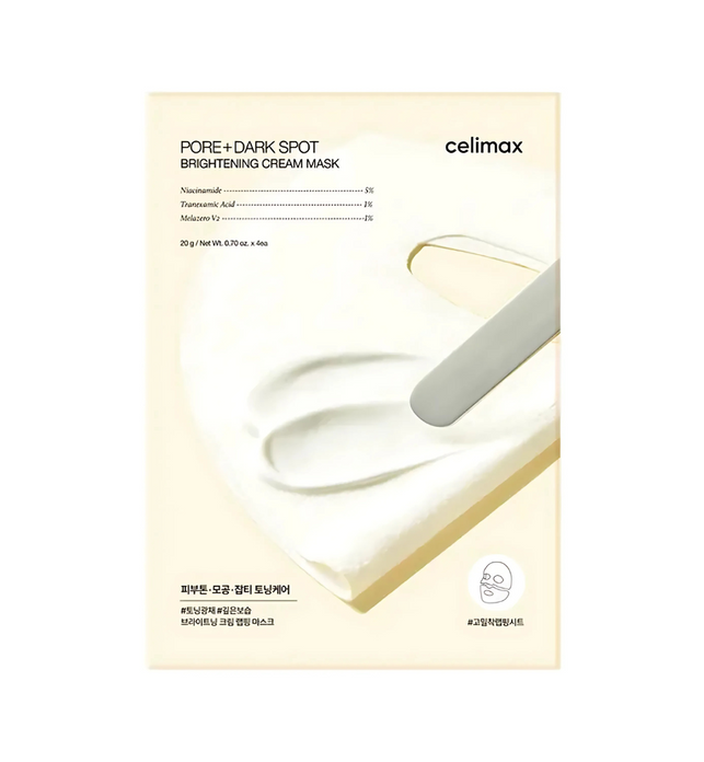 Pore+ Dark Spot Brightening Cream Mask - 1 Sheet Mask