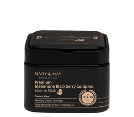 Premium Idebenone Blackberry Complex Essence Mask - 20 Sheet Masks