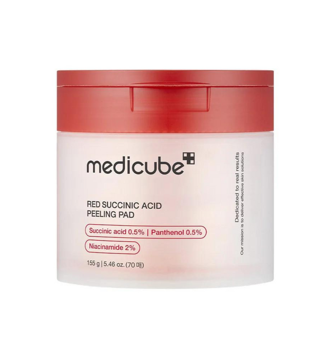 Red Succinic Acid Peeling Pad - 70 Pads