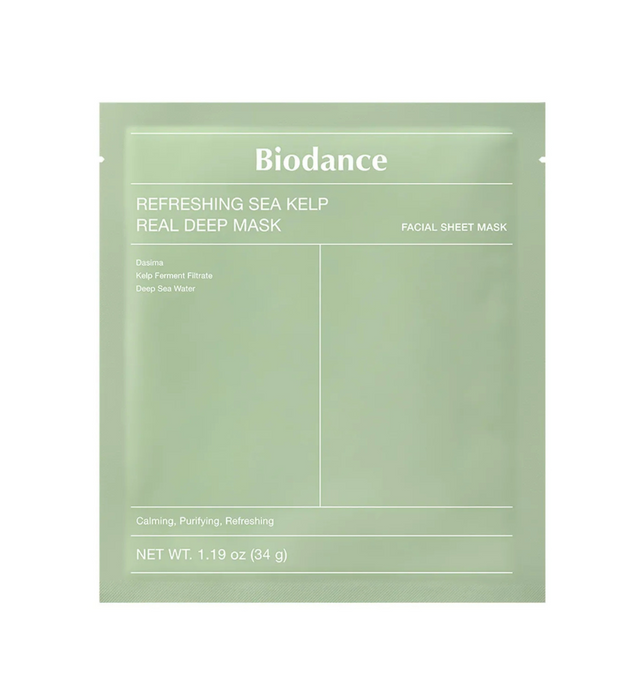 Refreshing Sea Kelp Real Deep Mask - 4 Sheet Masks