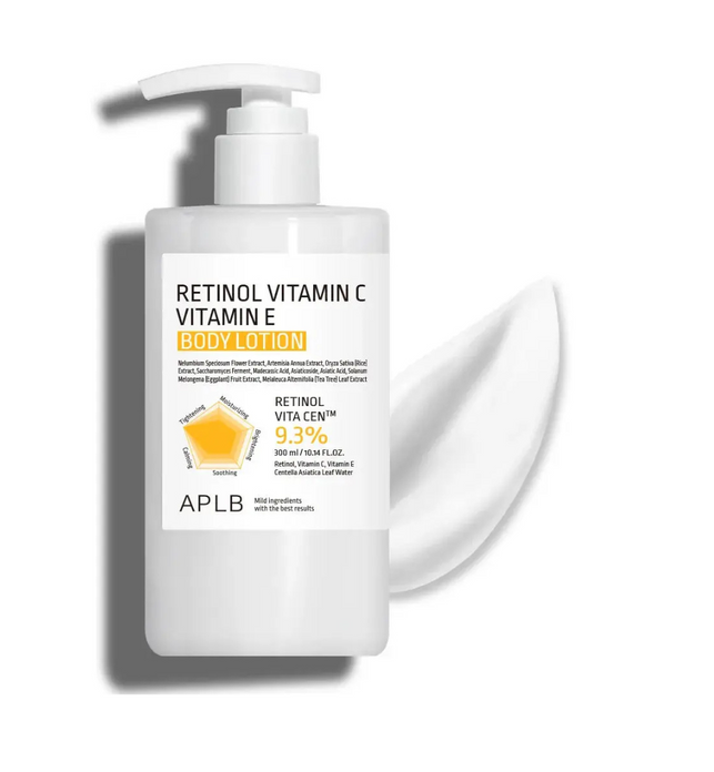 Retinol Vitamin C Vitamin E Body Lotion - 300 ml