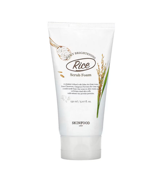 Rice Daily Brightening Scrub Foam - 150 ml
