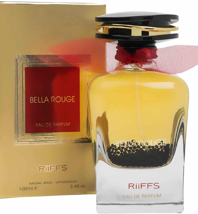 RiiFFS Bella Rouge Eau De Parfum for Women, 100ml | Long-Lasting, A Touch of Class in Every Spray, Effortlessly Wearable All Day, Gentle on Skin, Rich Aroma, Enhances Your Signature Look