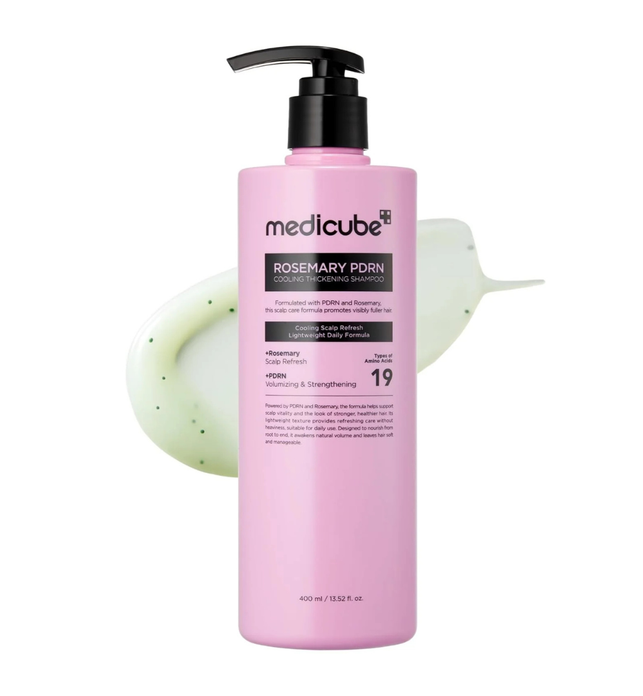 Rosemary PDRN Cooling Thickening Shampoo - 400 ml