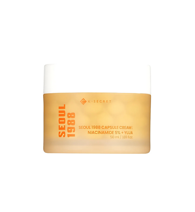 SEOUL 1988 Capsule Cream : Niacinamide 5% + Yuja - 50 ml