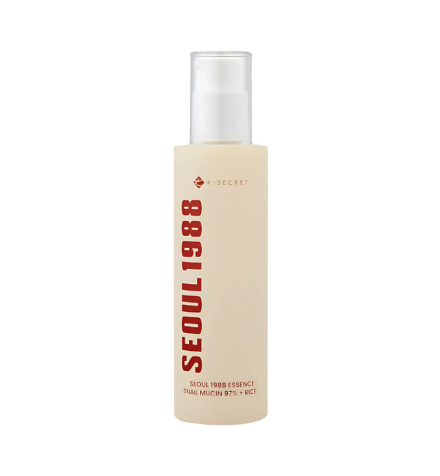 SEOUL 1988 Essence : Snail Mucin 97% + Rice - 100 ml