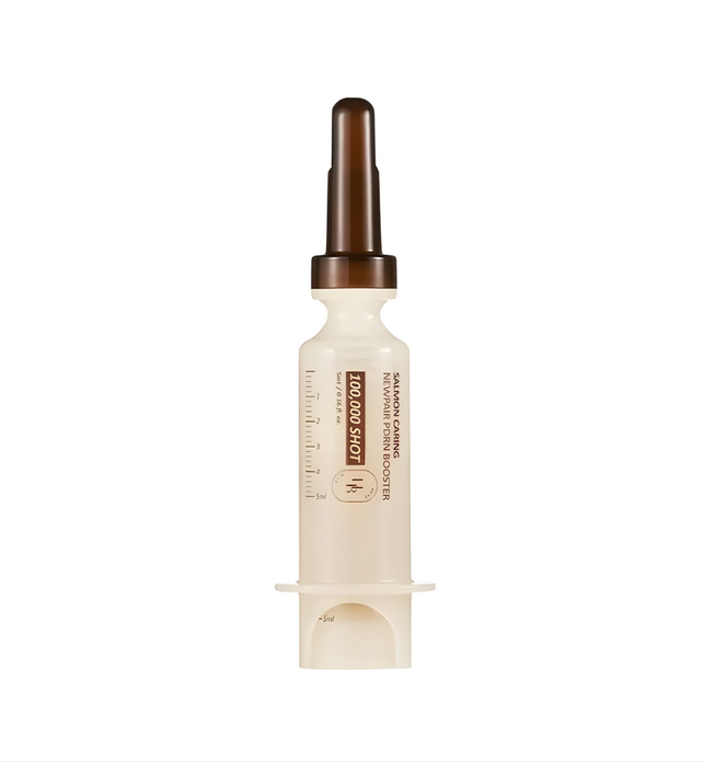 Salmon Caring Centella New Pair PDRN Booster 100,000 Shot Essence - 1 Set