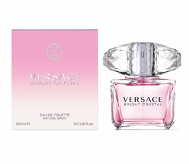 Versace Bright Crystal Eau de Toilette For Women, 90 ML