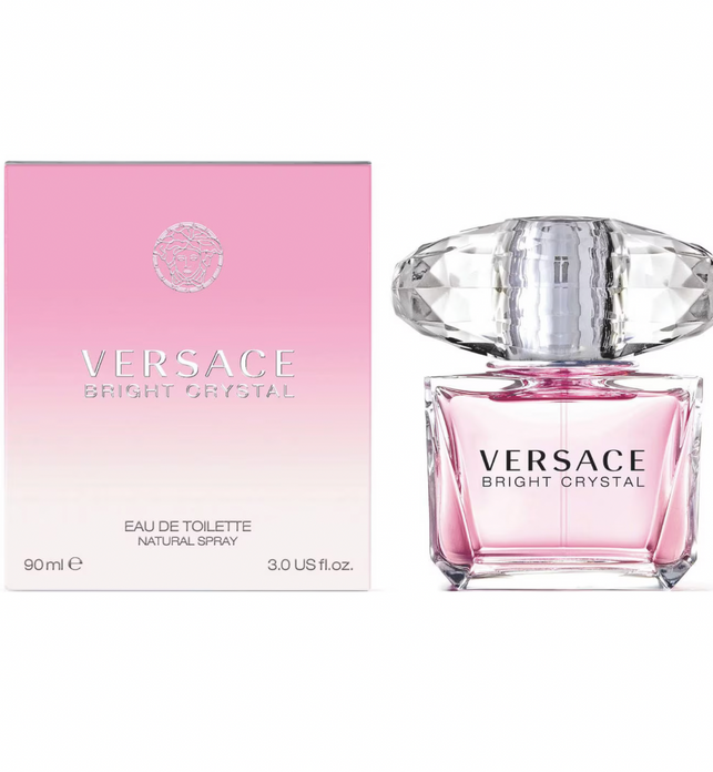 Versace Bright Crystal Eau de Toilette For Women, 90 ML