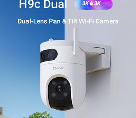 Ezviz H9c 3K & 3K Dual-Lens Pan & Tilt Wi-Fi Camera