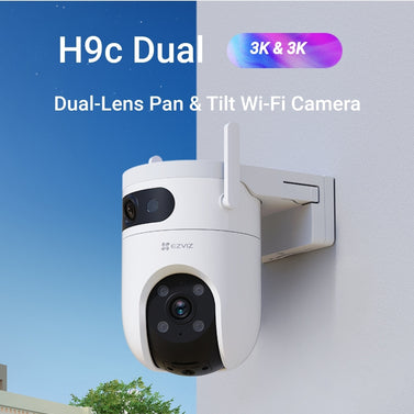 Ezviz H9c 3K & 3K Dual-Lens Pan & Tilt Wi-Fi Camera