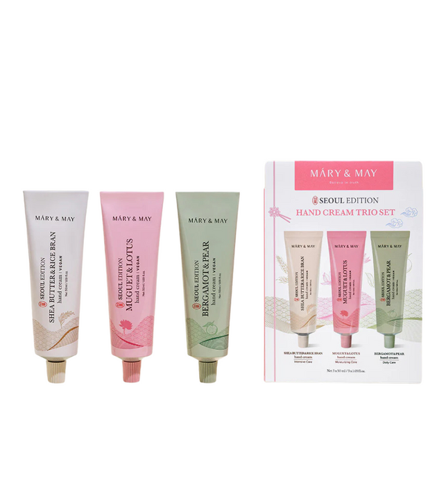 Seoul Edition Hand Cream Trio Set - 50 ml x 3