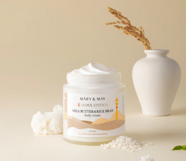 Shea Butter & Rice Bran Body Cream - 250 ml